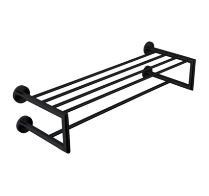 Toallero Inox Negro serie NIZA